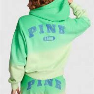 Green and Blue PINK Hoodie and pants Set